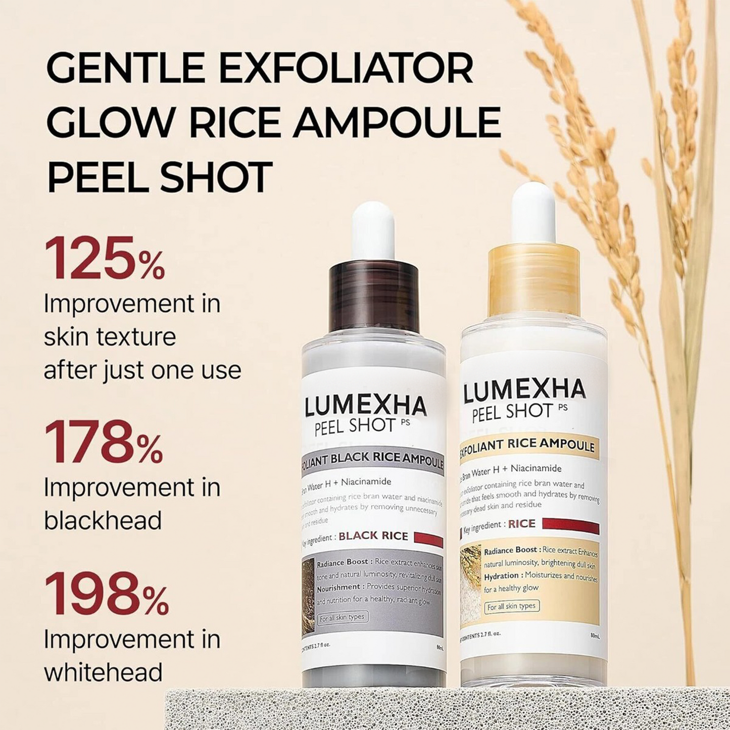 Exfoliating Rice Peel Glow Serum