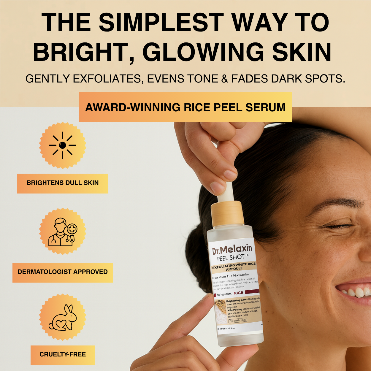 Rice Peel Shot Glow Exfoliating Serum