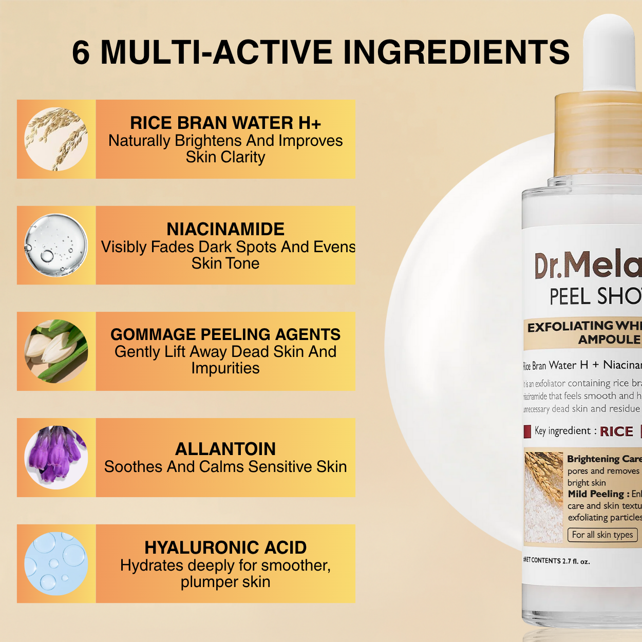 Rice Peel Shot Glow Exfoliating Serum