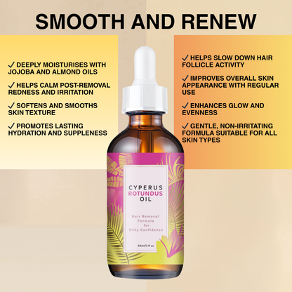 Cyperus Rotundus Oil For Hair Reduction Oil