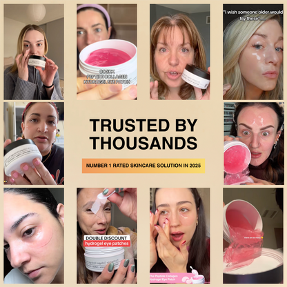 Peptide Collagen Hydrogel Eye Patches