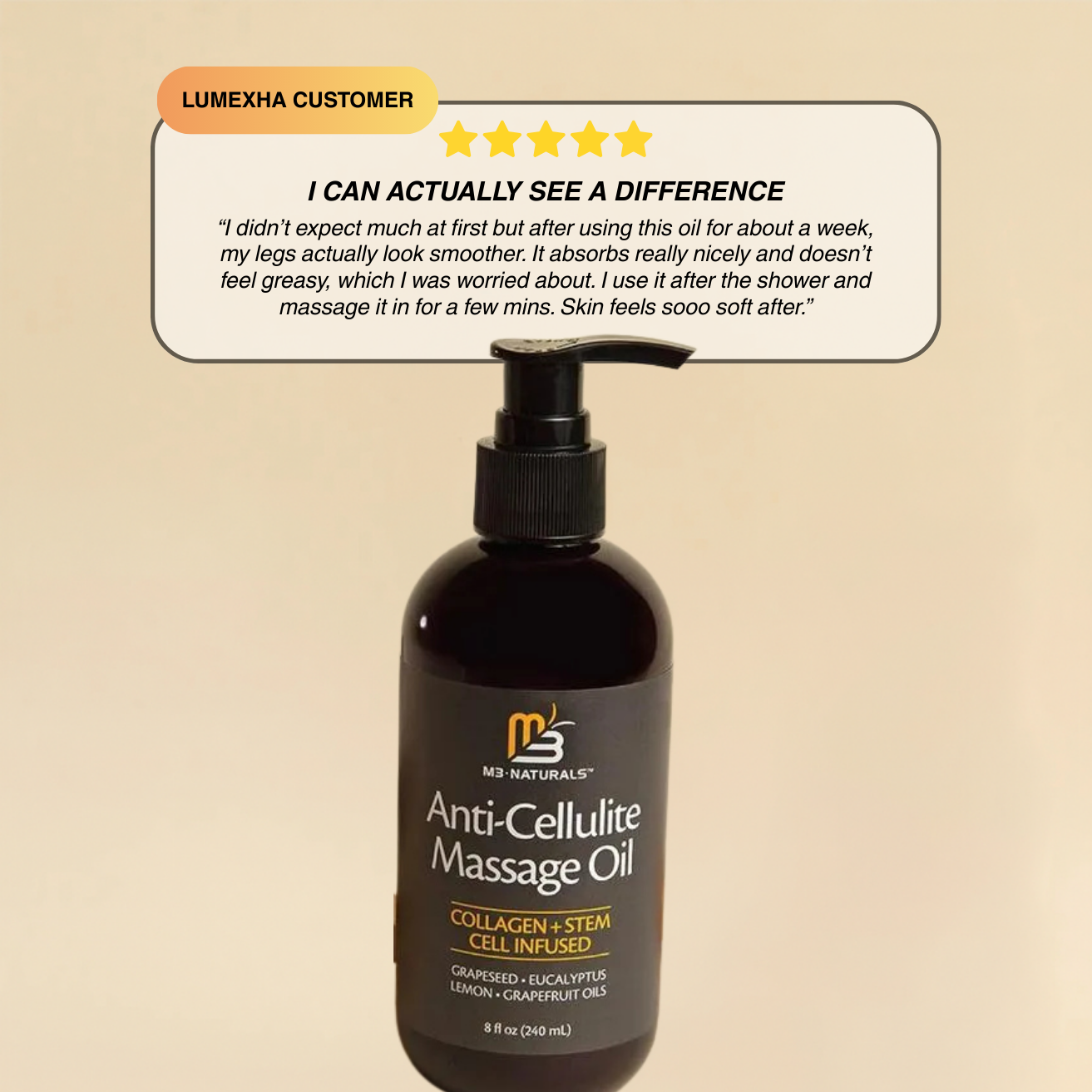 Cellulite Massage Oil