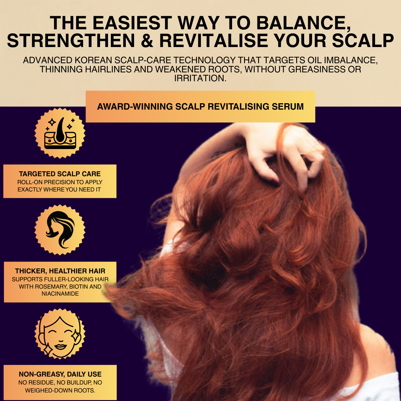 Hair Growth Serum - Scalp Revitilizing Solution