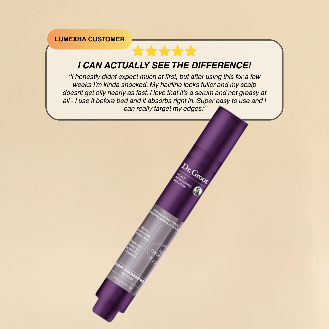 Hair Growth Serum - Scalp Revitilizing Solution