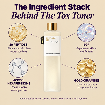 Silk Peptide EGF Tox Toner