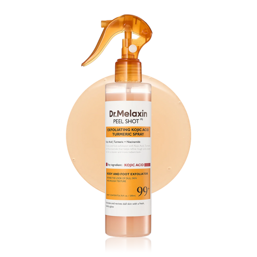 Exfoliating Body Spray With Turmeric And Kojic Acid