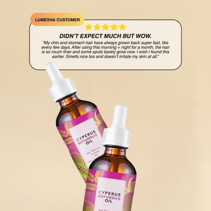 Cyperus Rotundus Oil For Hair Reduction Oil