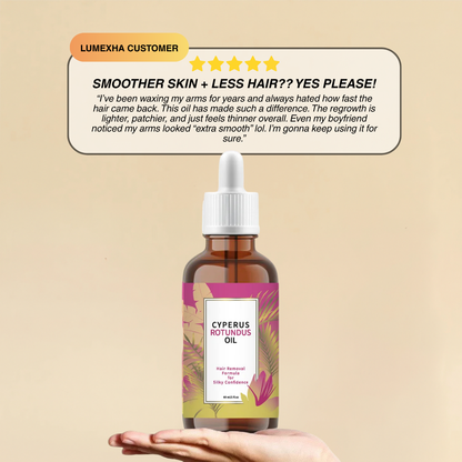 Cyperus Rotundus Oil For Hair Reduction Oil