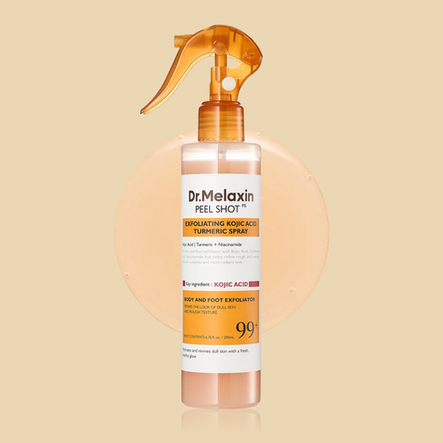Exfoliating Body Spray With Turmeric And Kojic Acid